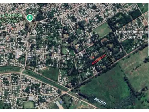 Terreno en Venta 92  mts Fondo