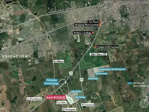 Terreno en Venta en Ezeiza, USD 53.000