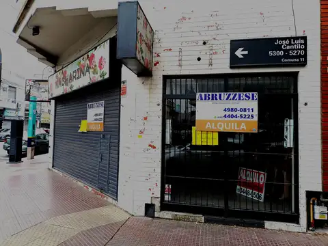 Local en ESQUINA Comercial Muy Buena cuadra - APTO VARIOS destinos - Sin gastos de Expensas -