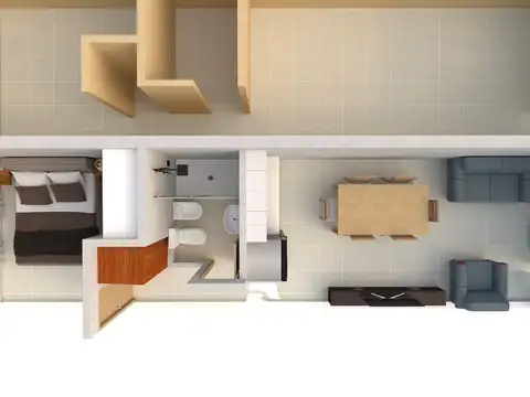 Departamento en Venta de 2 ambientes