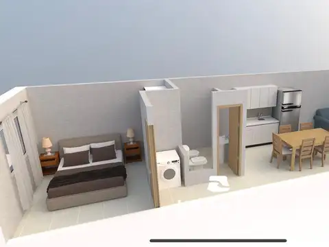 Departamento en Venta de 1 dormitorio