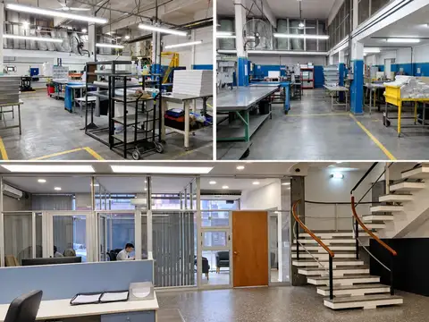 Venta Caseros Planta Industrial Oficina