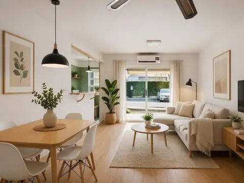 Departamento 3 ambientes con 2 baños