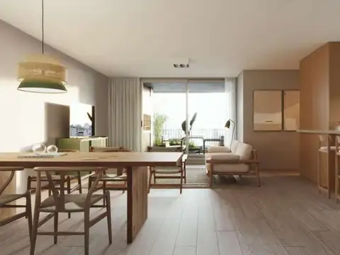 Departamento 4 ambientes con 2 baños