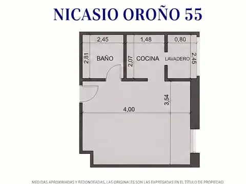 Nicasio Oroño 100