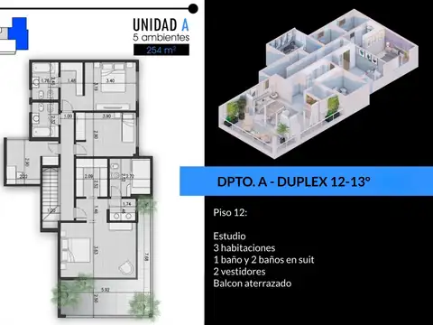 Departamento en Venta en Caseros, USD 470.000