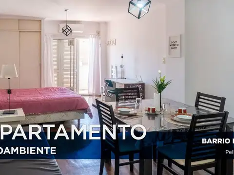MONOAMBIENTE EN VENTA CON BALCON BARRIO MARTIN