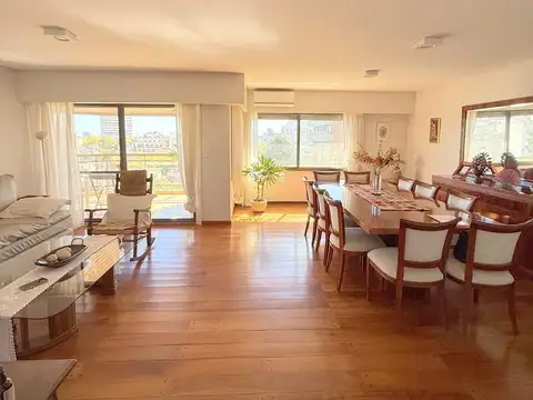 Semipiso San Isidro  3 domitorios balcon aterrazado cochera seguridad 24 hs piscina