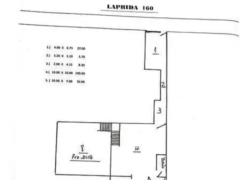 Galpon en Alquiler 26 años