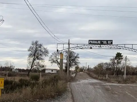 Terraplen S/N - Paraje 15, entre Barda del Medio y Contralmirante Cordero