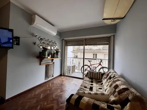 Departamento 2 ambientes con 1 baño