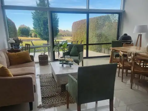 Duplex con jardin al golf y lagunas