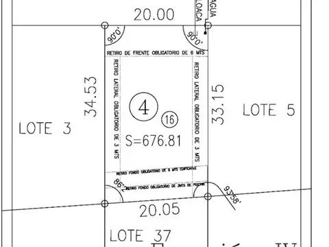 Terreno en Venta en Canning, USD 65.000