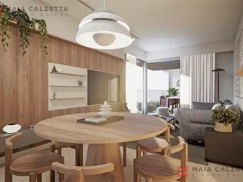 ENTREGA MARZO 2027 TRES AMBIENTES CON BALCÓN TERRAZA Y PARRILLA