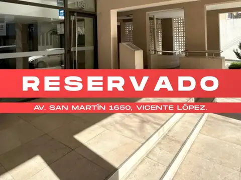 Departamento 4 Ambientes con Cochera Fija - Av San Martín 1650, Florida.