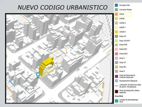 Excelente Terreno en Colegiales - 1606m² Vendibles
