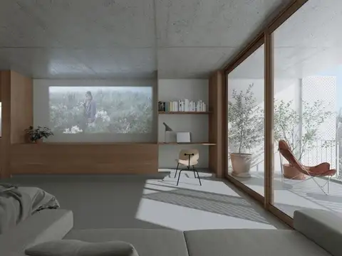 Departamento Monoambiente con 1 baño