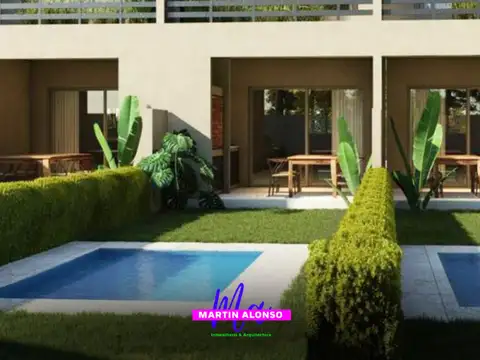 Venta  4 ambientes con terraza y pileta propia.