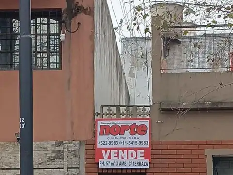 PH 3 ambientes en Saavedra con lavadero y terraza propia