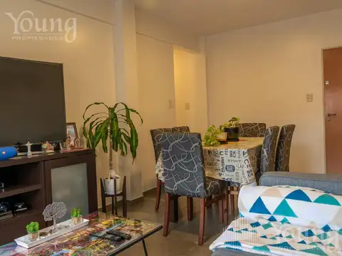 Departamento 3 ambientes con 1 baño