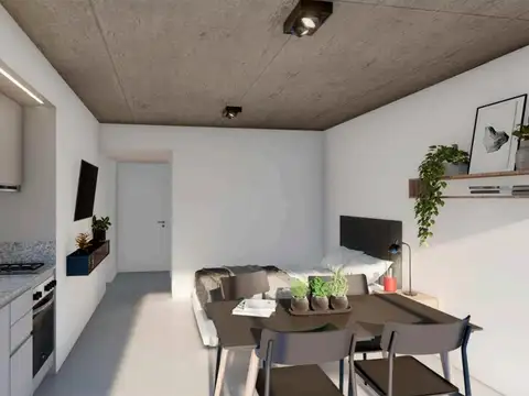 Departamento Monoambiente con 1 baño