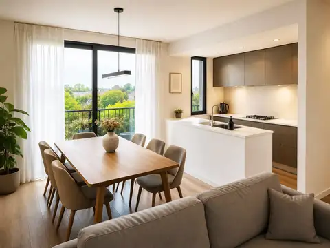 DEPTO EN VENTA DE DOS DORMITORIO CON PATIO