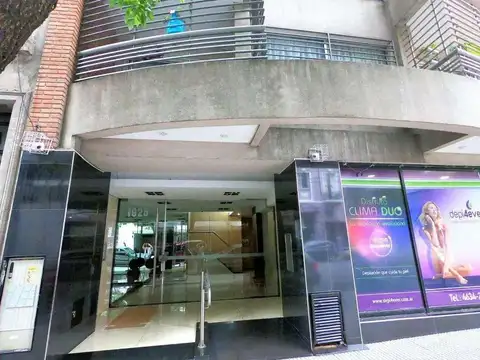 HERMOSO DPTO 2 ambientes 41,8m2, con cocina, living, 2 baños, dormitorio y gran balcon