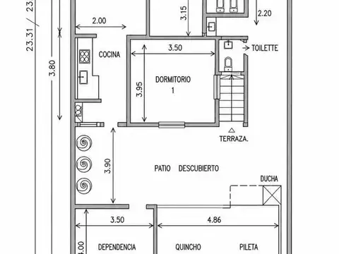 Casa en Venta de 2 dormitorios