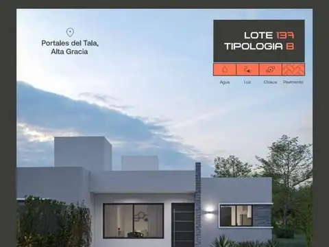 Casa 3 ambientes con 2 baños