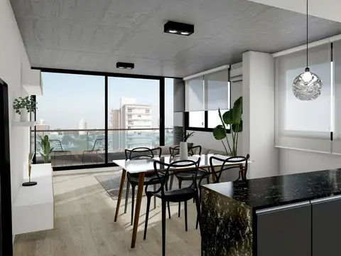 Departamento 2 ambientes con 1 baño