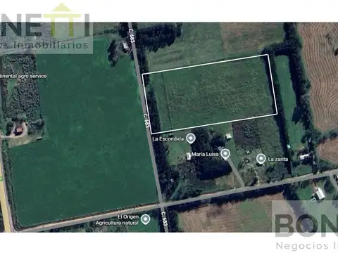 Chacra en calle 683 (Ruta 41 km 111,5)