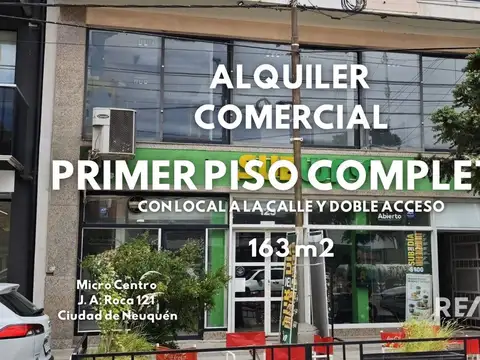 ALQUILER COMERCIAL FRENTE A CALLE MICROCENTRO NQN
