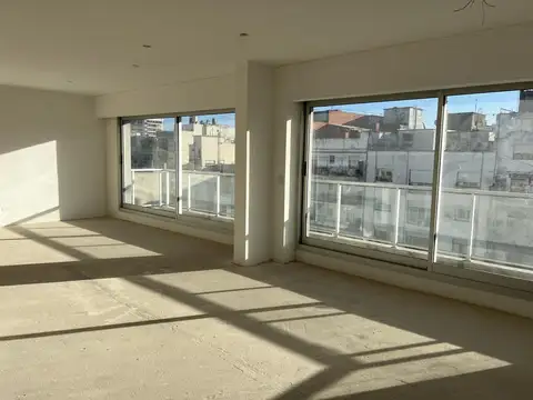 Oficina a estrenar planta libre en piso 9 – 157 m² en Recoleta