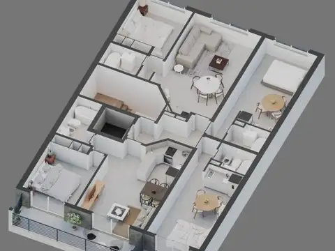 Departamento en Venta en Republica De La Sexta, USD 54.030