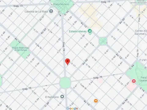 59 e/ 17 y Diagonal 74