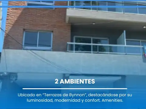 VENTA - DEPTO 2 AMB - TERRAZAS DE BYNNON