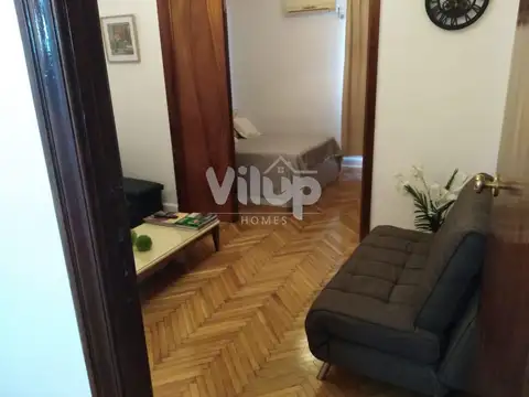 Departamento 2 ambientes con 1 baño