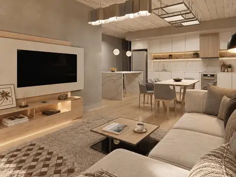 DEPARTAMENTO DE 1 DORMITORIO VENTA PISCINA Y ESPACIOS VERDES FISHERTON ROSARIO