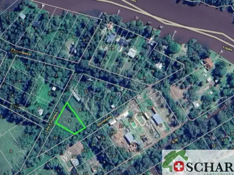 Terreno / Lote en venta de 1600m2 ubicado en Dique Luján