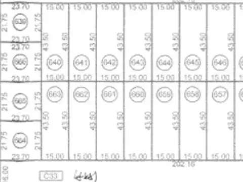 Terreno / Lote en venta de 652m2 ubicado en Funes