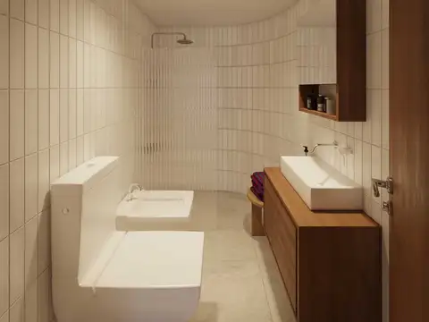 Departamento 2 ambientes con 1 baño
