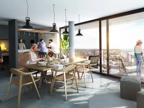 Departamento 3 ambientes con 2 baños