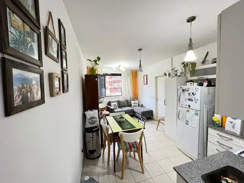 Departamento 2 ambientes con 1 baño