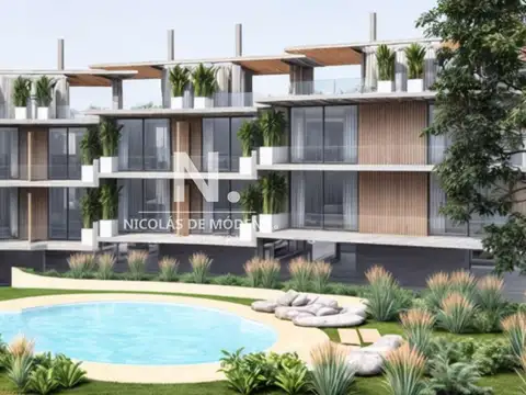 Vende apartamento de 1 dormitorio en el Tesoro, La Barra