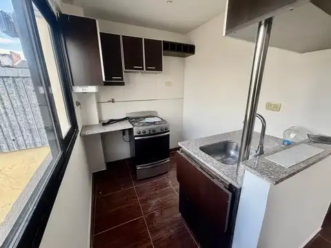Departamento Monoambiente con balcón y cochera