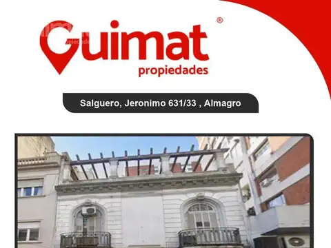 Terreno en Venta en Almagro, USD 450.000