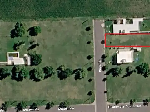 Terreno en Venta 10  mts Frente