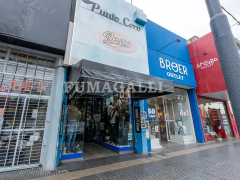 VENTA - Excelente local comercial sobre Av. Bartolomé Mitre