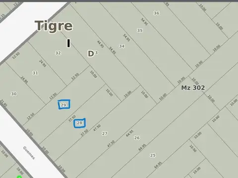 Terreno en Venta en Tigre Centro, USD 149.000