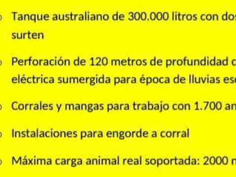 Garza- Santiago del Estero 1070 Ha